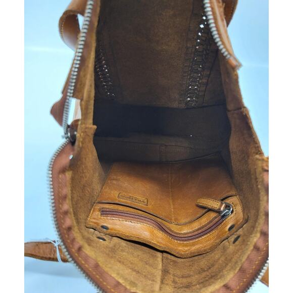 VILENCA HOLLAND EUC ANTHROPOLOGY EAST WEST NORTH SOUTH STITCH TOTE BAG - Picture 5 of 9